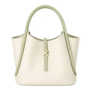 Lauren Hand Bag Inc Elegant Two-Tone Tote Handbag for Women